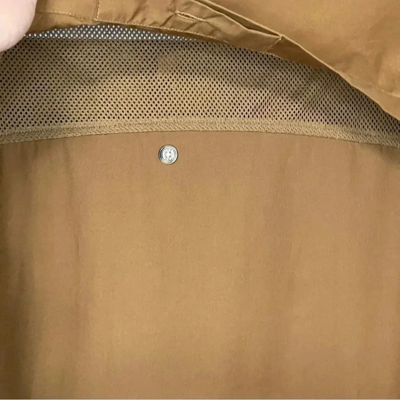 Beretta Men's Brown Vented Long Sleeve Button Down Hunting/Shooting Shirt Sz SM - Picture 4 of 13